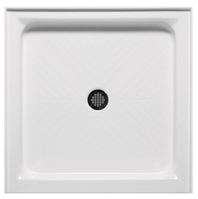 Americh 36'' x 36'' Double Threshold Shower Base - Biscuit