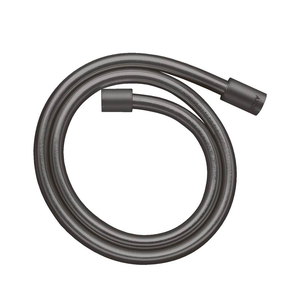Axor ShowerSolutions Techniflex Hose with Cylindrical Nut, 49'' in Brushed Black Chrome