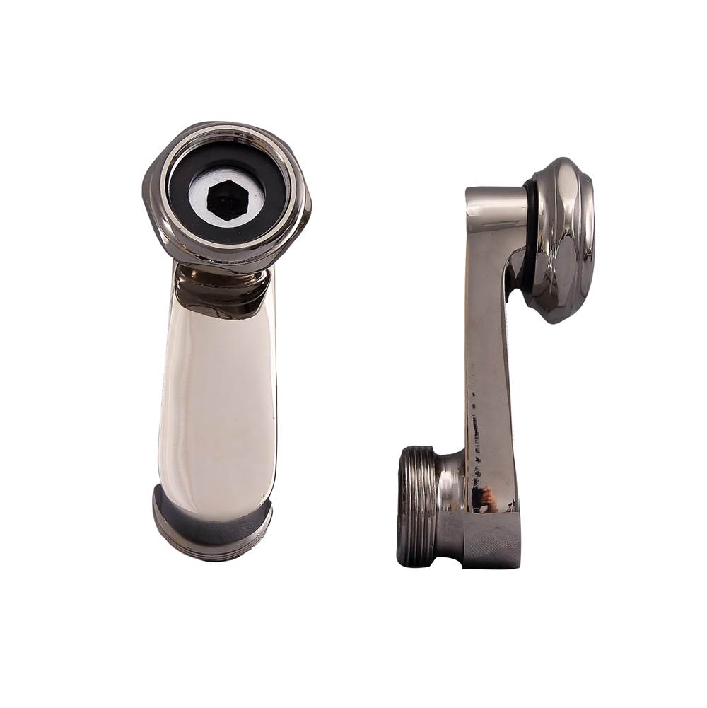 Barclay Swivel Arms for Deck MountFaucet, Polished Nickel