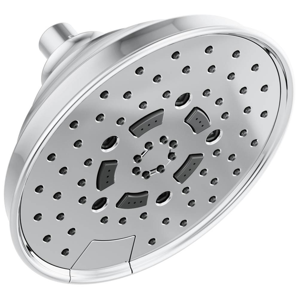 Brizo Universal Showering 7'' Classic Round H2Okinetic® Multi-Function Wall Mount Shower Head - 2.5 GPM