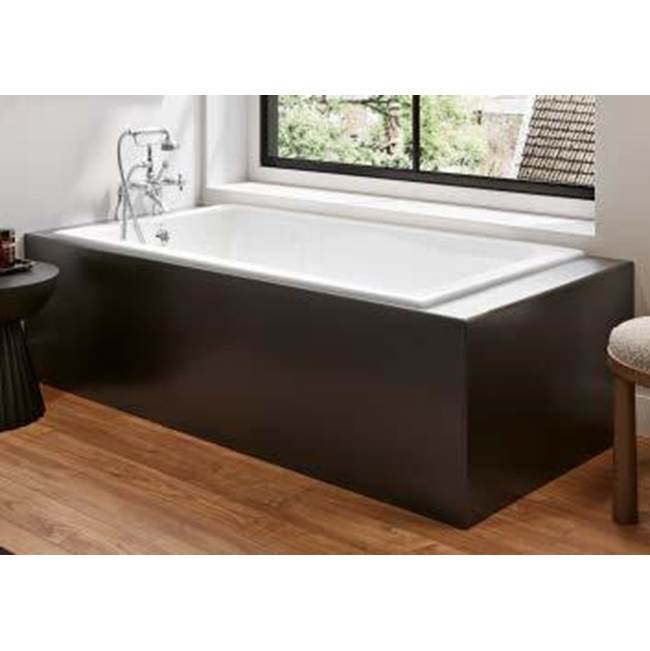 Cheviot Products Russell Drop-In Cast Iron Bathtub, 60'', With Feet