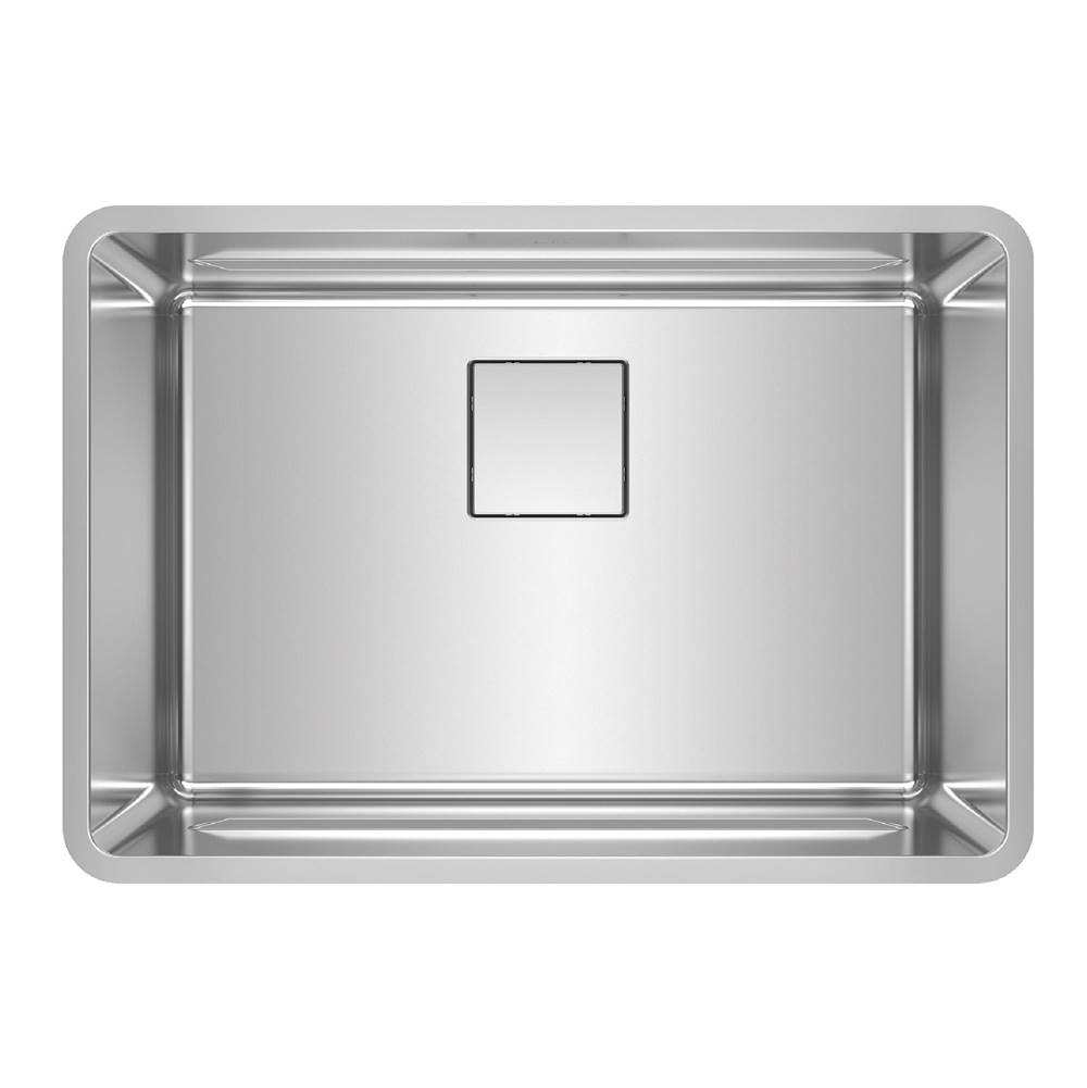 Franke Pescara 26.5-in. x 18.5-in. 18 Gauge Stainless Steel Undermount Single Bowl Kitchen Sink - PTX110-25