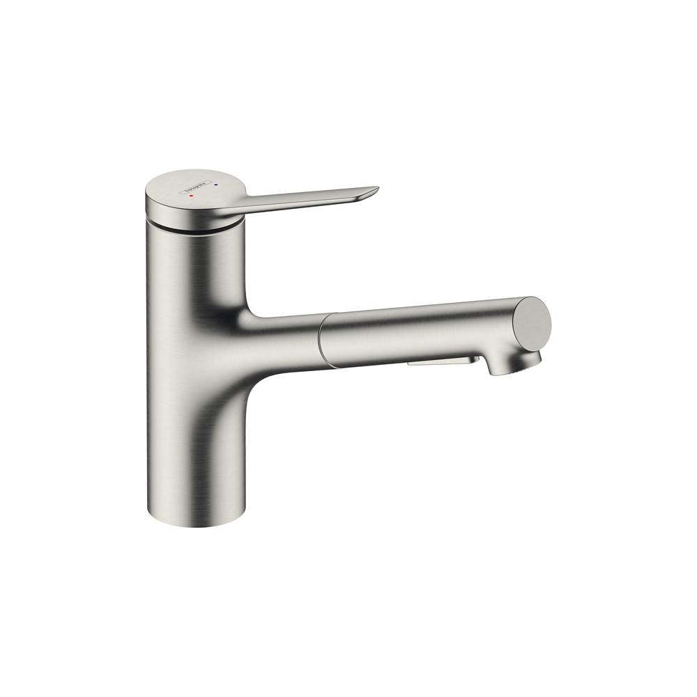 Hansgrohe Zesis  Kitchen Faucet 2-Spray, Pull-Out, 1.5 GPM in Steel Optic
