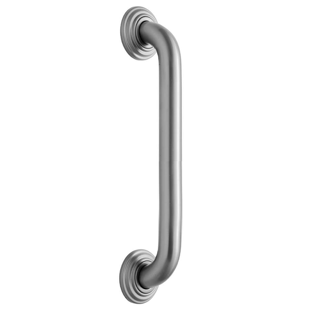 Jaclo 24'' Deluxe Grab Bar with Traditional Round Flange