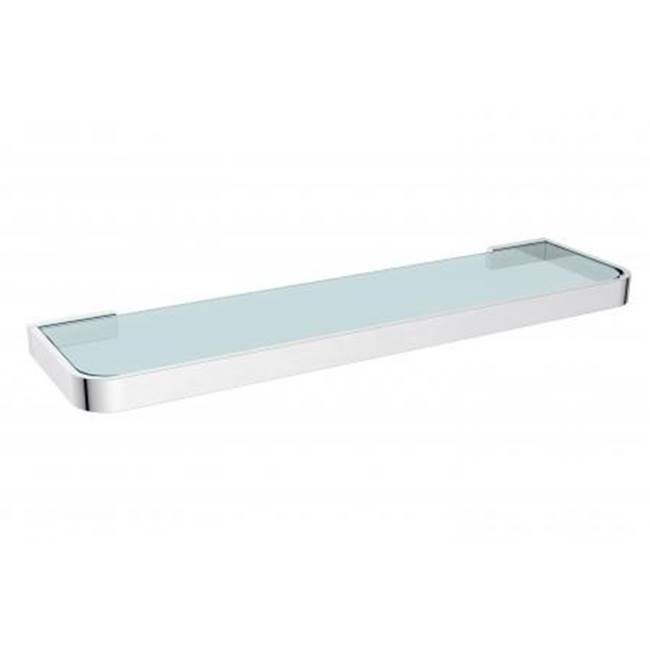 Kartners COLOGNE - Glass Shelf-Brushed Copper
