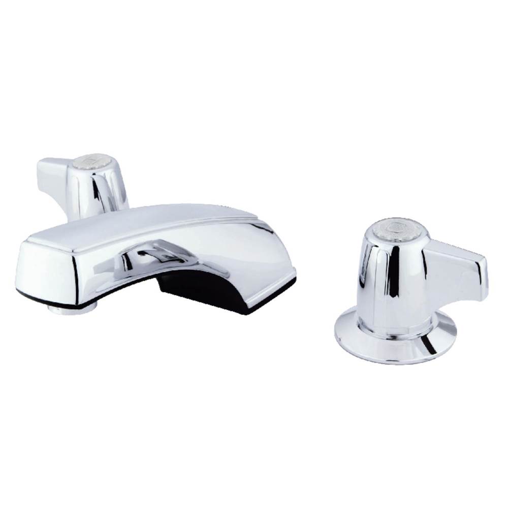 Kingston Brass 8 to 16 in. Widespread Bathroom Faucet, Polished Chrome