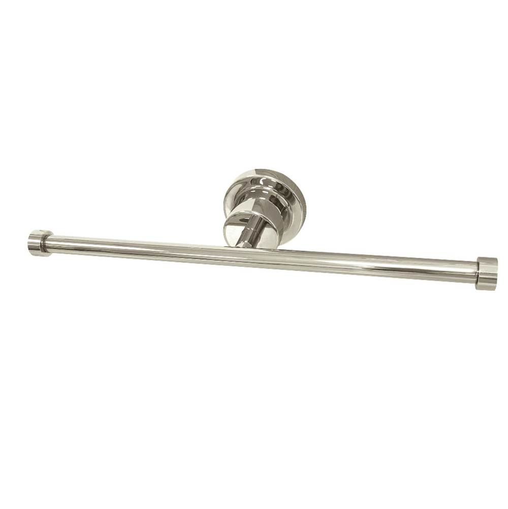 Kingston Brass Concord Dual Toilet Paper Holder, Polished Nickel