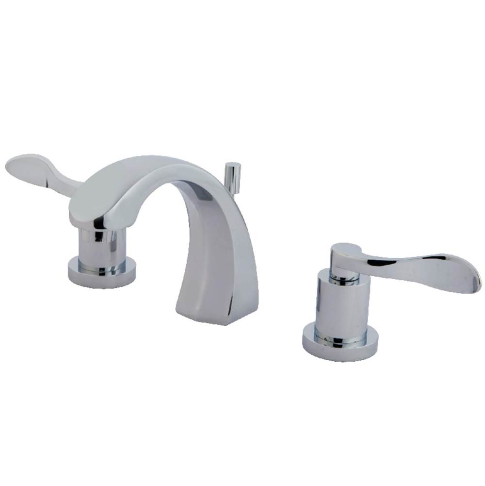 Kingston Brass 8 in. Widespread Bathroom Faucet, Polished Chrome
