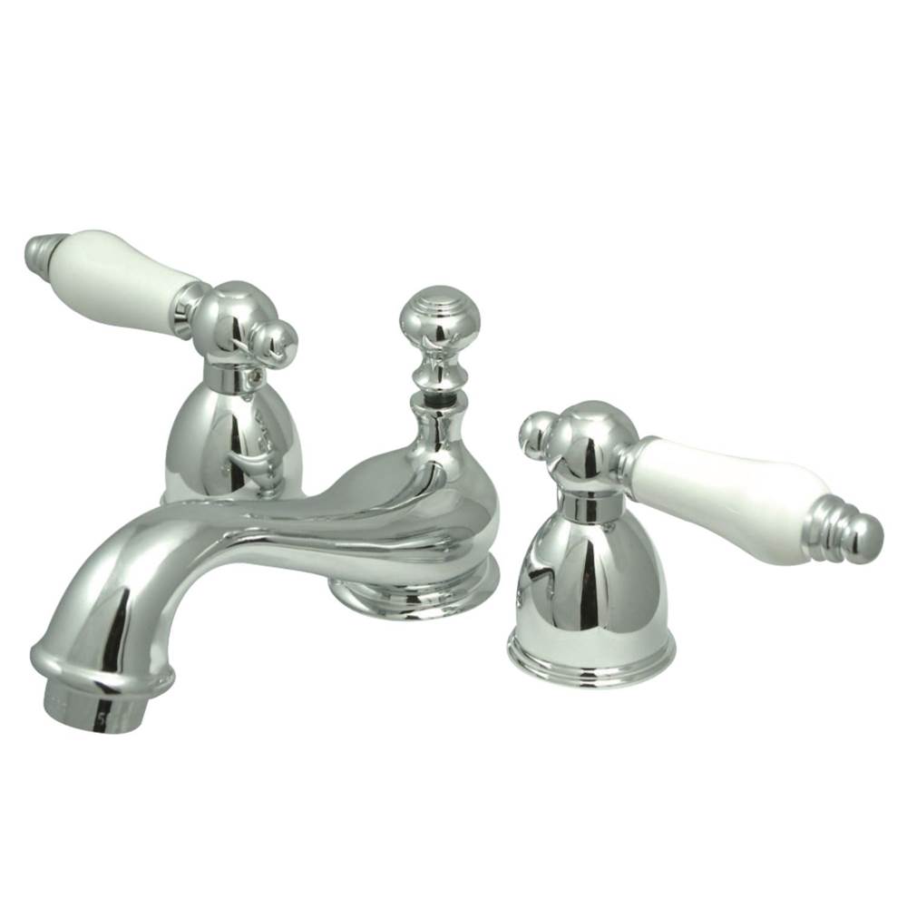 Kingston Brass Restoration Mini-Widespread Bathroom Faucet, Polished Chrome