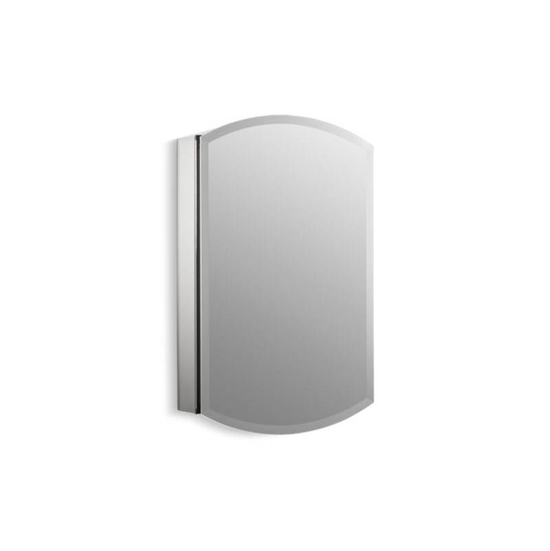 Kohler Archer® 20'' W x 31'' H aluminum single-door medicine cabinet, beveled edges