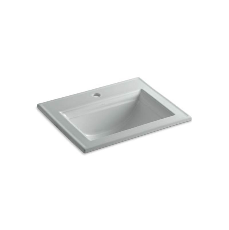 Kohler Memoirs® Stately Drop-in bathroom sink with single faucet hole