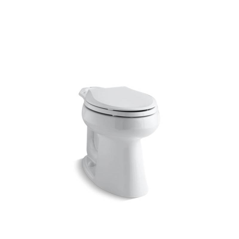 Kohler Highline® Comfort Height® Elongated chair height toilet bowl with 10'' rough-in