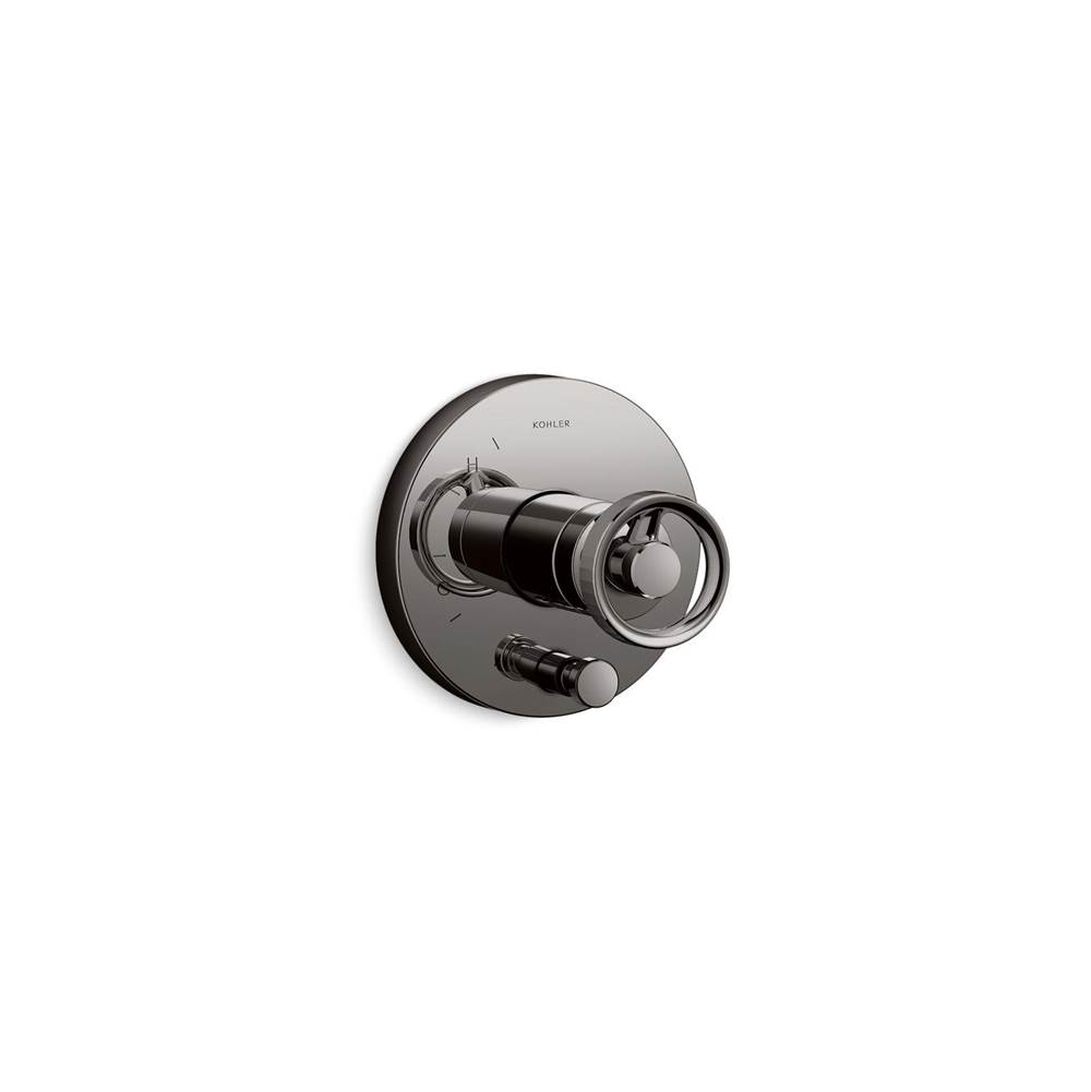Kohler Components® Rite-Temp® valve trim with Industrial handle and diverter
