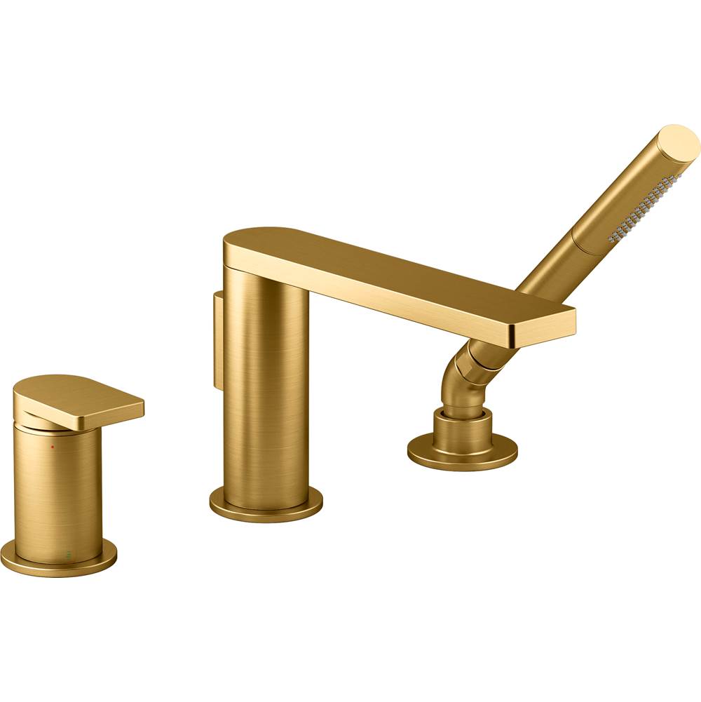 Kohler Composed Single-Handle Deck-Mount Bath Faucet with Handshower