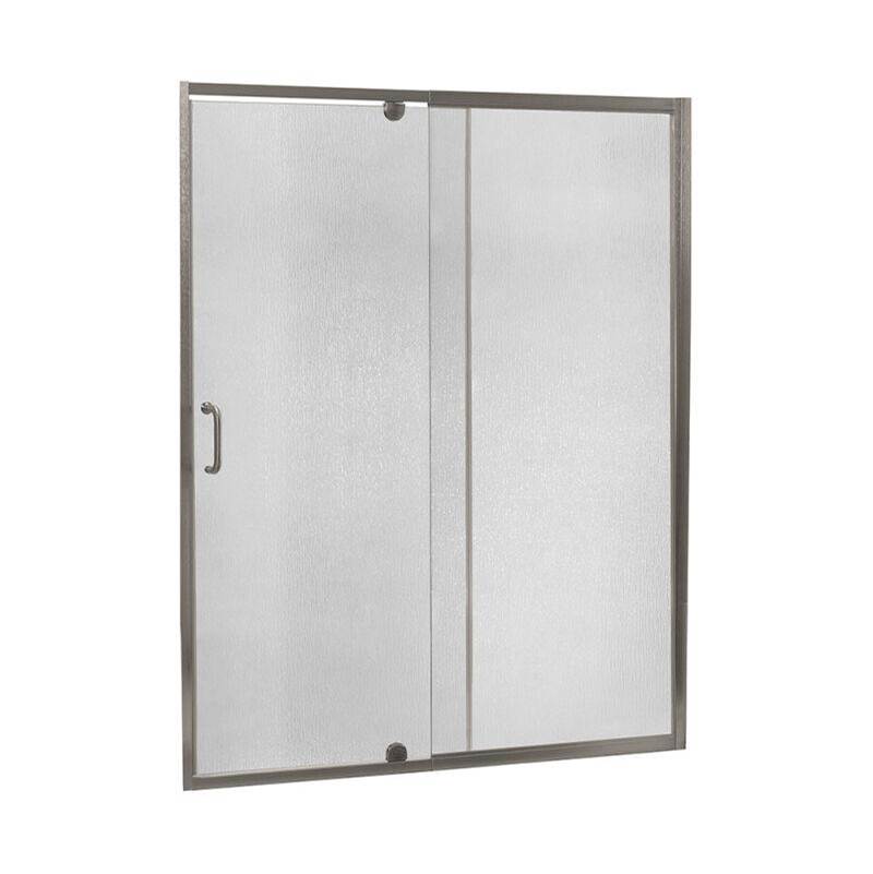 Luxart Minimalist Frameless Pivot Shower Door and Panel