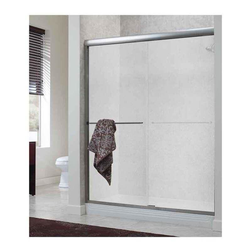 Luxart Minimalist Frameless Sliding Shower Door