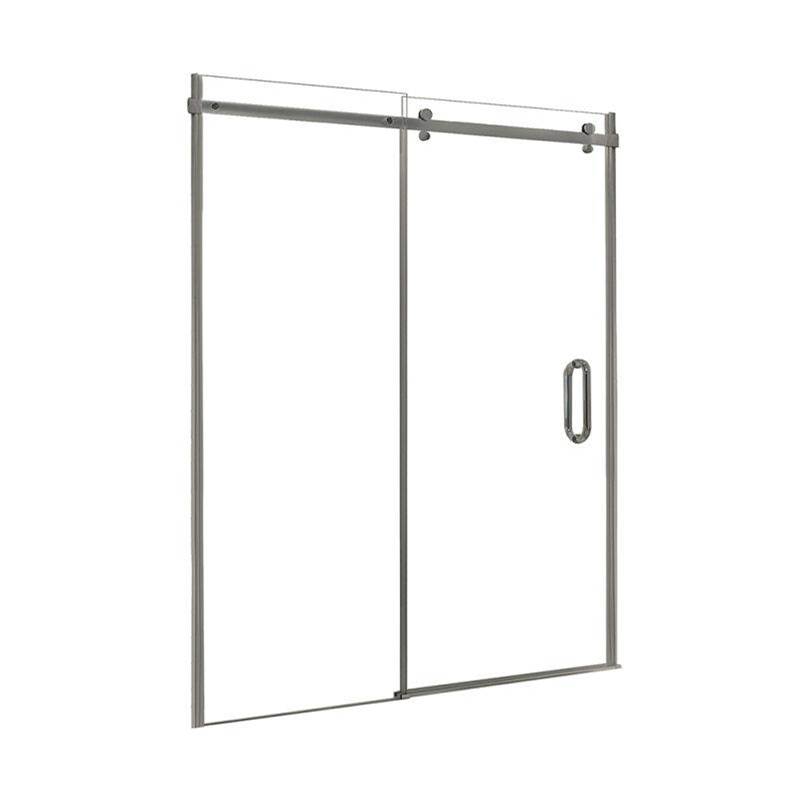 Luxart Modern Frameless Roller Shower Door