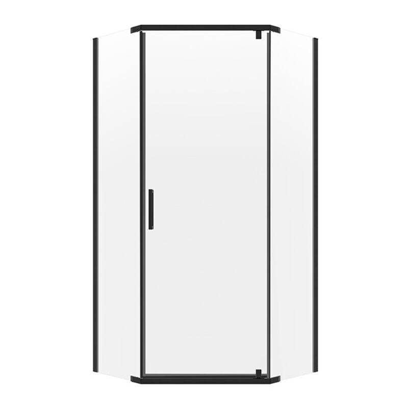 Luxart Minimalist Frameless Neo-Angle Shower Door