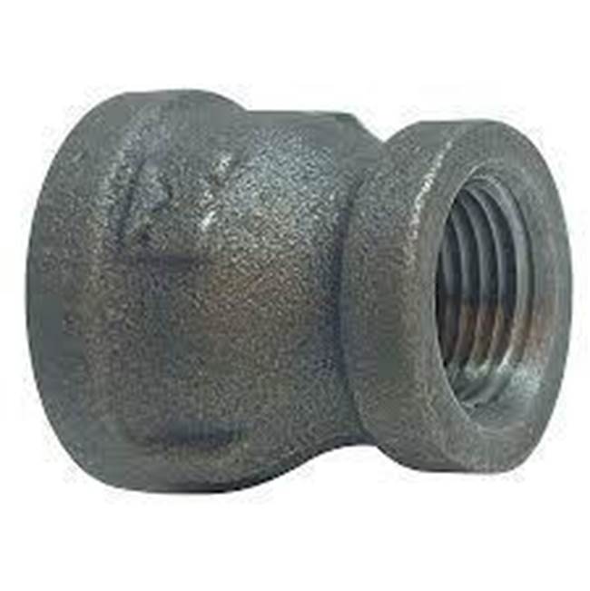 Mainline Collection Black Reducing Coupling - 21/2''