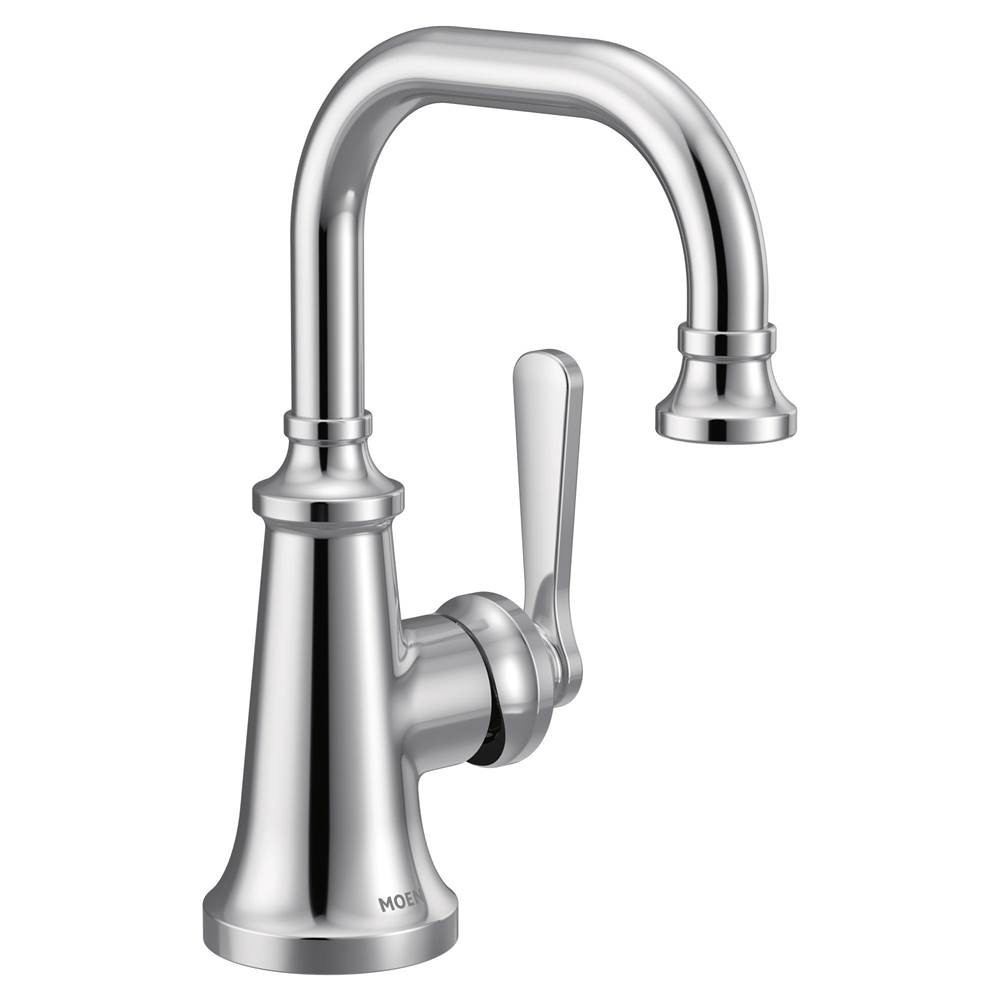 Moen Colinet One-Handle Single Hole Traditional Bathroom Sink Faucet in Chrome