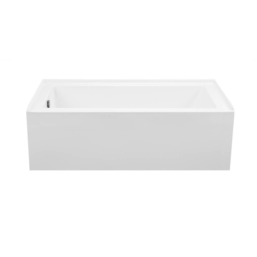 MTI Baths Cameron 2 Acrylic Cxl Integral Skirted Rh Drain Air  Bath - White (60X30)