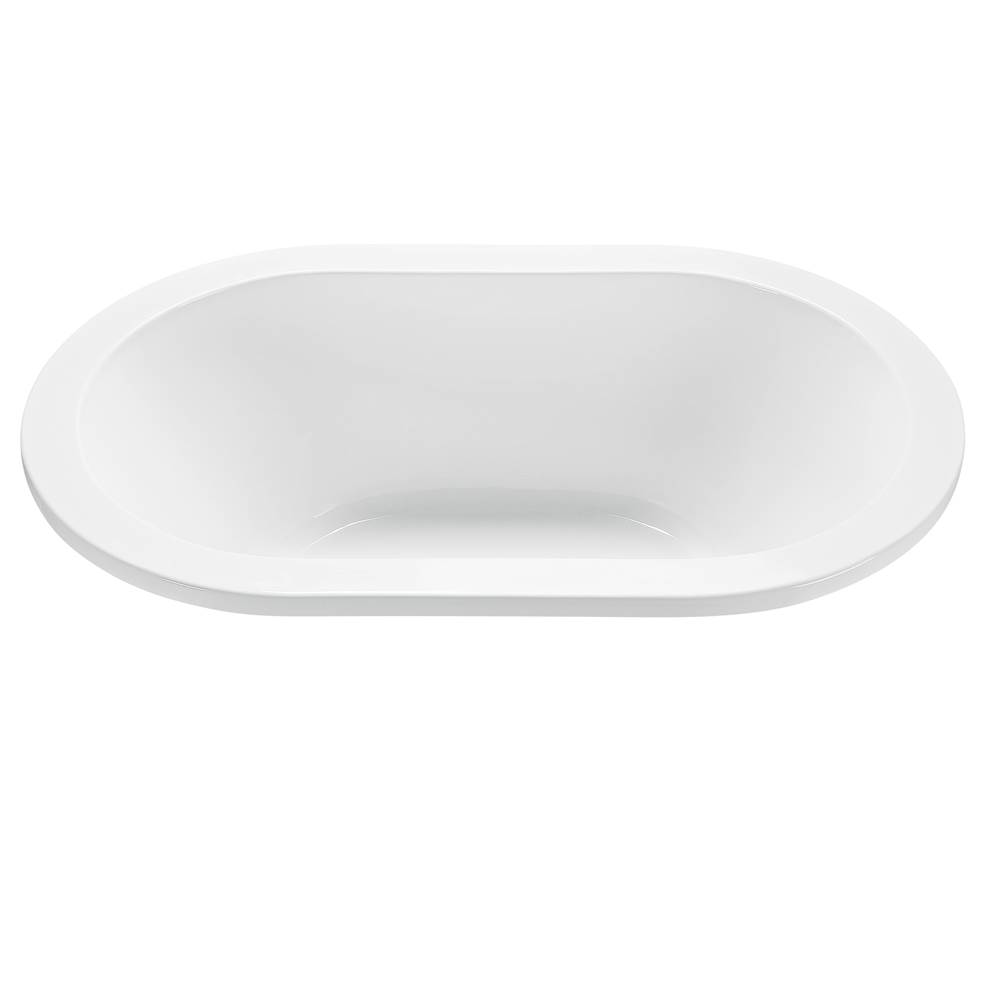 MTI Baths New Yorker 2 Acrylic Cxl Undermount Air Bath/Whirlpool - White (65.5X41.5)