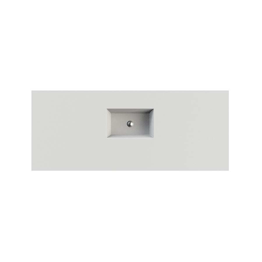 MTI Baths >75-86'',ESS COUNTER SINK,PETRA-9,DOUBLE BOWL,MATTE BISCUIT