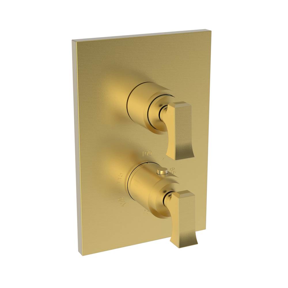 Newport Brass Joffrey 1/2'' Square Thermostatic Trim Plate with Handle