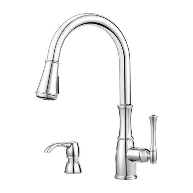 Pfister GT529-WH1C - Polished Chrome - Pull-down Kitchen Faucet