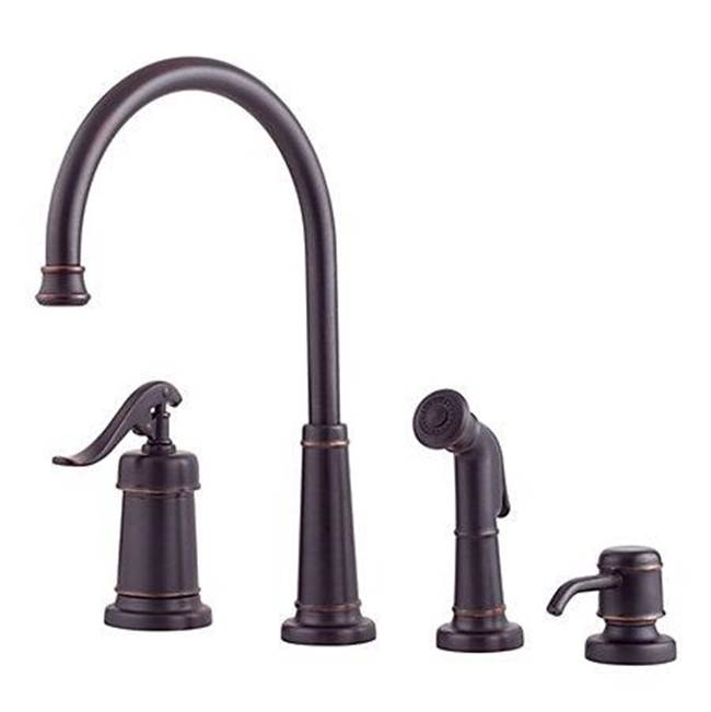 Pfister LG26-4YPY - Tuscan Bronze - Single Handle Kitchen Faucet