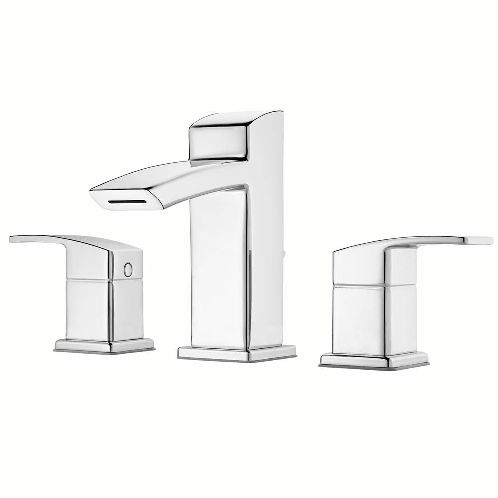 Pfister LG49-DF2C - Chrome - Two Handle Widespread  Lavatory Faucet - Closed