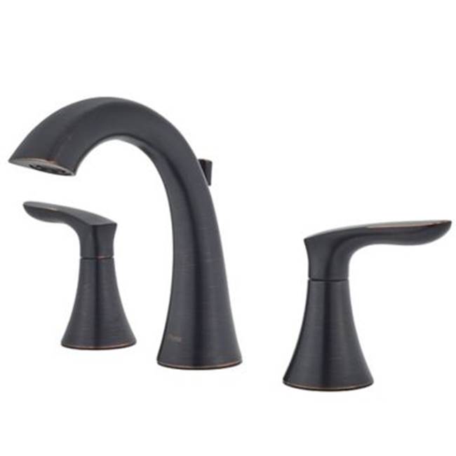 Pfister LG49-WR0Y - Tuscan Bronze - Two Handle Widespread Lavatory Faucet