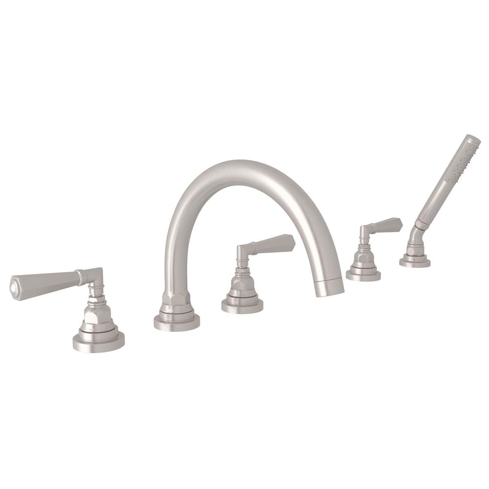 Rohl San Giovanni™ 5-Hole Deck Mount Tub Filler