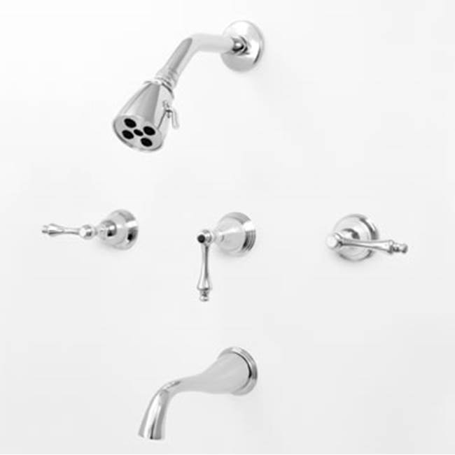 Sigma 3 Valve Tub & Shower Set TRIM (Includes HAF and Wall Tub Spout) MONTREAL SABLE BRONZE .80