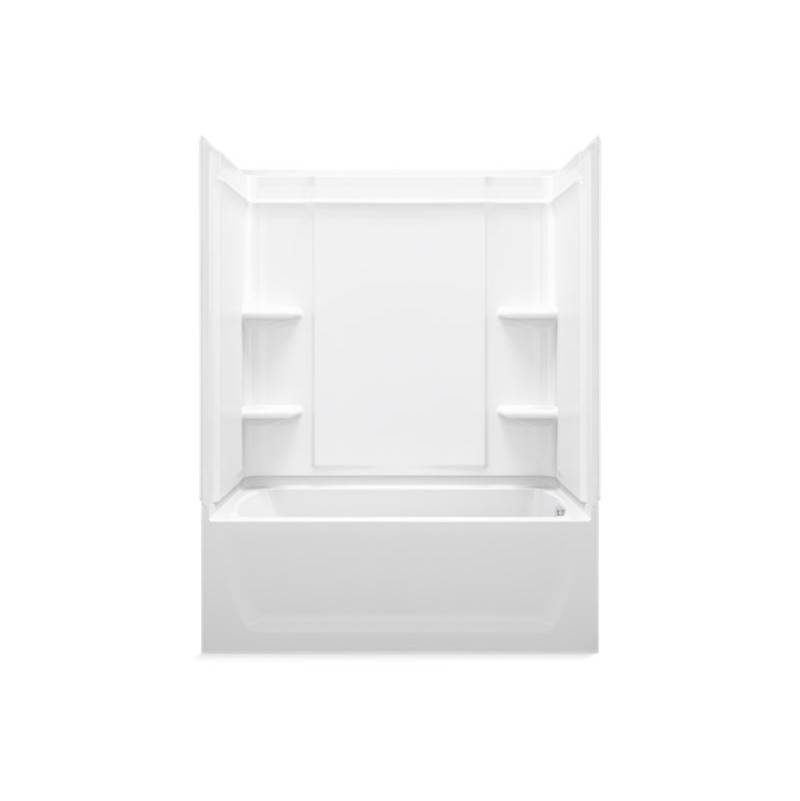Sterling Plumbing Ensemble™ Medley® 60'' x 32'' bath/shower with right-hand above-floor drain