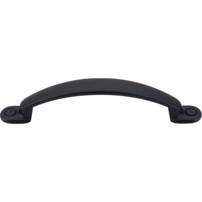 Top Knobs Arendal Pull 3 3/4 Inch (c-c) Flat Black