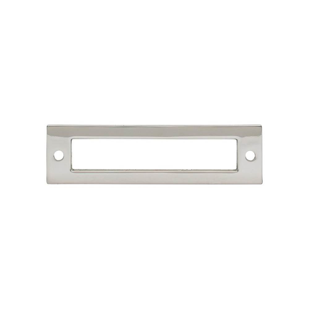 Top Knobs Hollin Backplate 3 3/4 Inch Polished Nickel