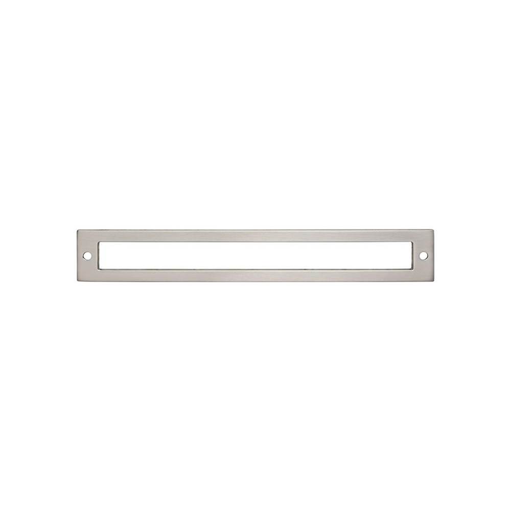 Top Knobs Hollin Backplate 7 9/16 Inch Brushed Satin Nickel