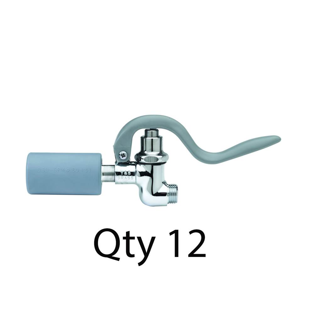 T&S Brass Spray Valve, Low-Flow (Qty. 12)