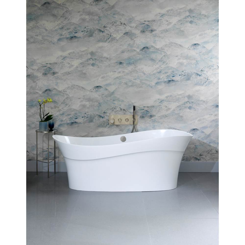 Victoria + Albert Pescadero 67'' x 32'' Freestanding Soaking Bathtub With Void