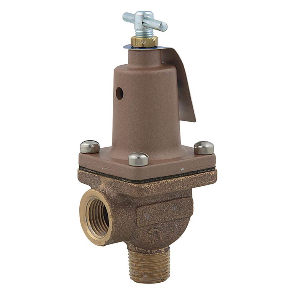Watts 1/2 In Bronze Diaphragm Operated Bypass Control Relief Valve, Adjustable 75-175 psi