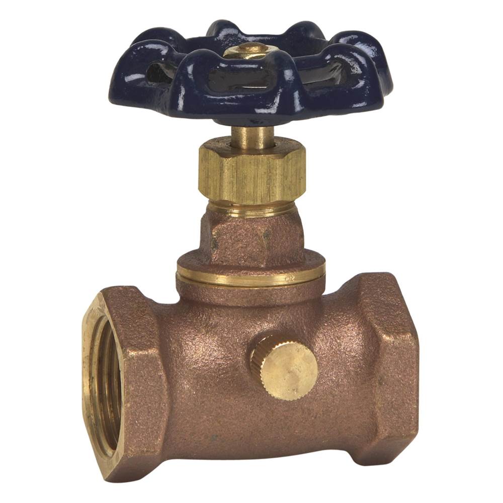 Watts 1/2 In Lead Free Stop And Waste Valve, Npt Female